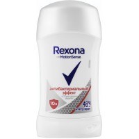 Дезодорант-антиперспирант Rexona Антибактериальный эффект, 40 мл